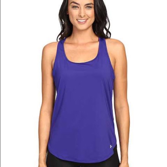 Under Armour fly by grape fusion tank NWOT - Picture 1 of 8